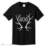 Elk Hunting Montana 406 Apparel Kids T-Shirt thumb 0