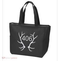 Elk Hunting Montana 406 Apparel Tote Bag thumb 3