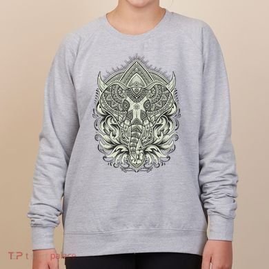 Elephant Head Mandala Women's Sweatshirt