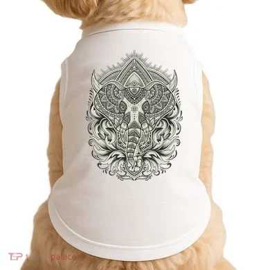 Elephant Head Mandala Doggie Tank