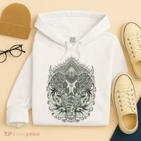 Elephant Head Mandala Hoodie thumb 4