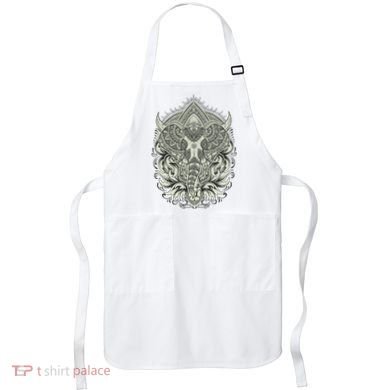 Elephant Head Mandala Apron