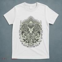 Elephant Head Mandala T-Shirt thumb 5