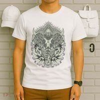 Elephant Head Mandala T-Shirt thumb 6