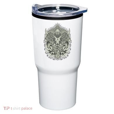 Elephant Head Mandala Tumbler