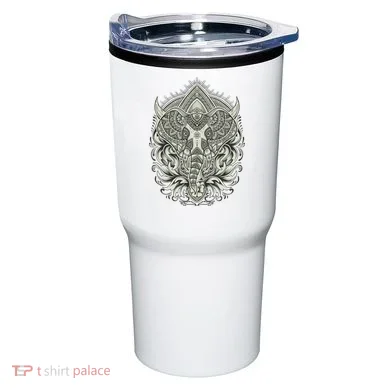 Elephant Head Mandala Tumbler