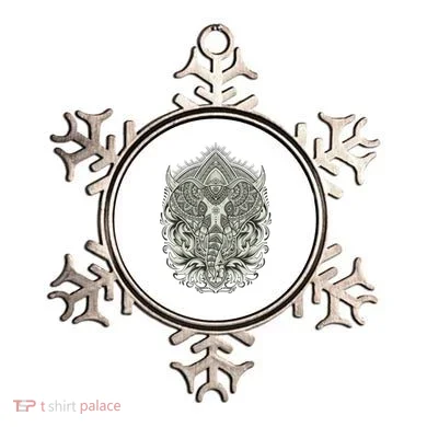 Elephant Head Mandala Ornament