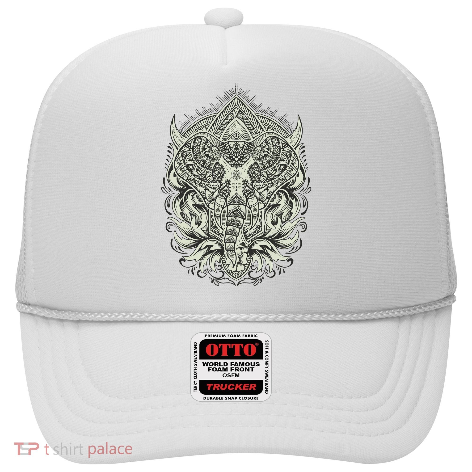 Elephant Head Mandala Hat