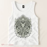 Elephant Head Mandala Tank Top thumb 2