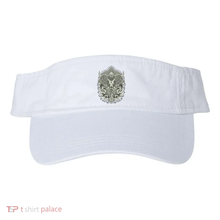 Elephant Head Mandala Visor