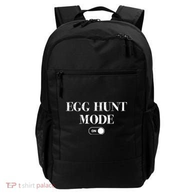 Egg Hunt Mode On Funny Easter Backpack