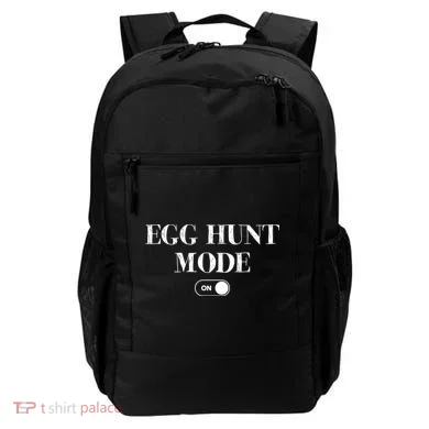 Egg Hunt Mode On Funny Easter Backpack