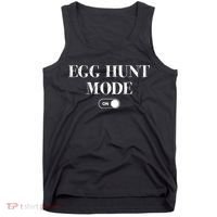 Egg Hunt Mode On Funny Easter Tank Top thumb 0