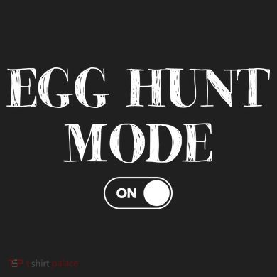 Egg Hunt Mode On Funny Easter Golf Towel