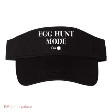 Egg Hunt Mode On Funny Easter Visor