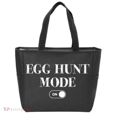 Egg Hunt Mode On Funny Easter Tote Bag
