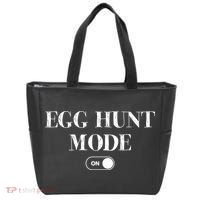 Egg Hunt Mode On Funny Easter Tote Bag thumb 0