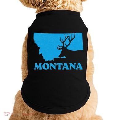Elk Hunting Montana Deer Elk Hunter Mt State Doggie Tank