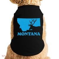 Elk Hunting Montana Deer Elk Hunter Mt State Doggie Tank thumb 0