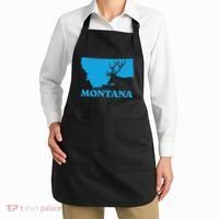 Elk Hunting Montana Deer Elk Hunter Mt State Apron thumb 2