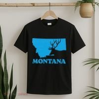 Elk Hunting Montana Deer Elk Hunter Mt State T-Shirt thumb 2