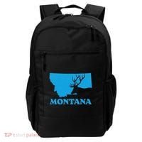 Elk Hunting Montana Deer Elk Hunter Mt State Backpack thumb 0
