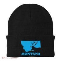 Elk Hunting Montana Deer Elk Hunter Mt State Beanie thumb 0