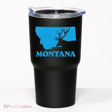 Elk Hunting Montana Deer Elk Hunter Mt State Tumbler
