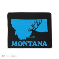 Elk Hunting Montana Deer Elk Hunter Mt State Mousepad thumb 0