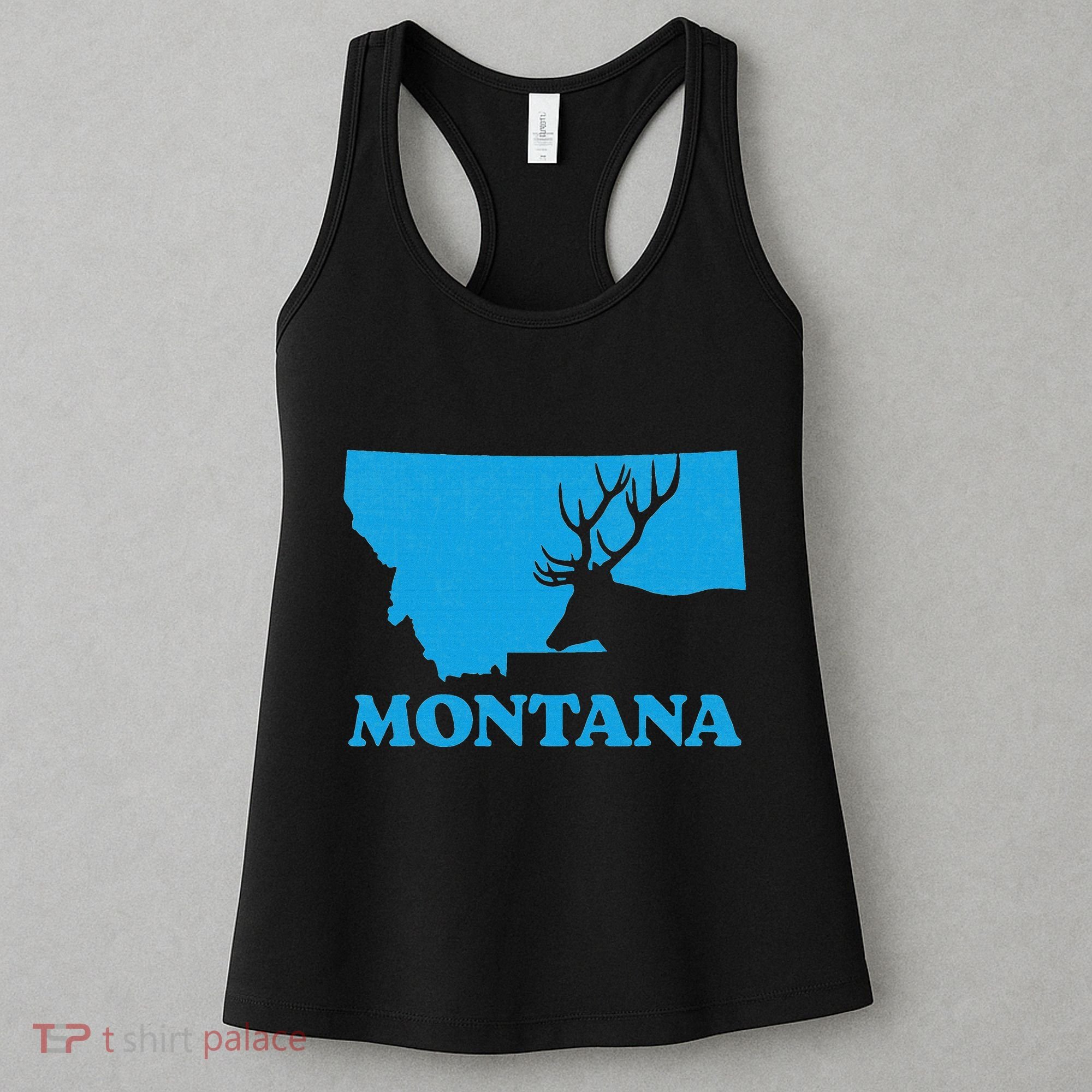 Elk Hunting Montana Deer Elk Hunter Mt State Women's Tank Top