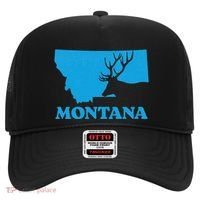 Elk Hunting Montana Deer Elk Hunter Mt State Hat thumb 0