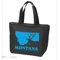 Elk Hunting Montana Deer Elk Hunter Mt State Tote Bag thumb 3