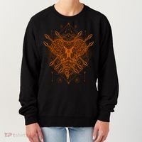 Elephant Head Mandala Women's Sweatshirt thumb 0