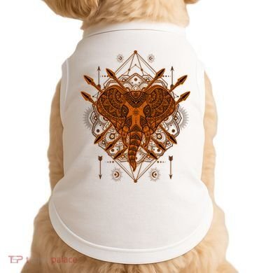 Elephant Head Mandala Doggie Tank