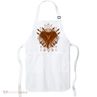 Elephant Head Mandala Apron
