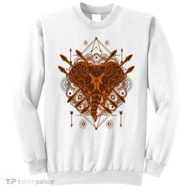 Elephant Head Mandala Sweatshirt
