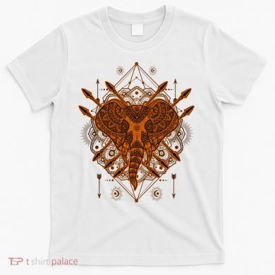 Elephant Head Mandala T-Shirt