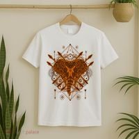 Elephant Head Mandala T-Shirt thumb 2
