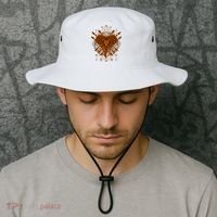 Elephant Head Mandala Bucket Hat thumb 2