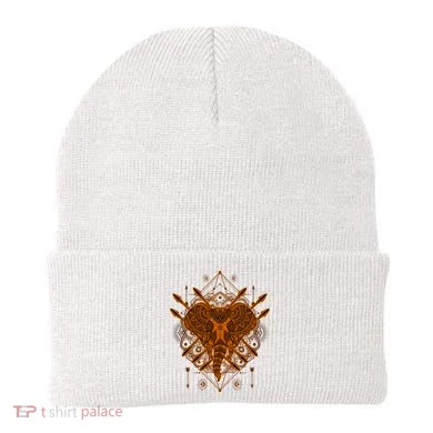 Elephant Head Mandala Beanie