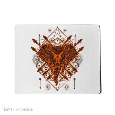 Elephant Head Mandala Mousepad