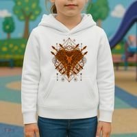 Elephant Head Mandala Kids Hoodie thumb 3