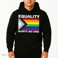 Equality Hurts No One Inclusive Progress Pride Flag Hoodie thumb 2