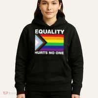 Equality Hurts No One Inclusive Progress Pride Flag Hoodie thumb 5