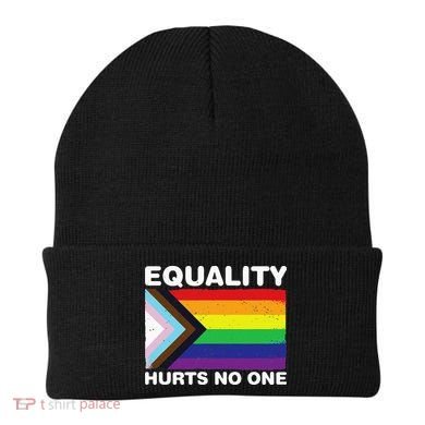 Equality Hurts No One Inclusive Progress Pride Flag Beanie