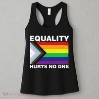 Equality Hurts No One Inclusive Progress Pride Flag Women's Tank Top thumb 3