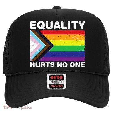 Equality Hurts No One Inclusive Progress Pride Flag Hat