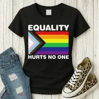 Equality Hurts No One Inclusive Progress Pride Flag Women's T-Shirt thumb 3