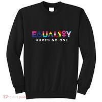 Equality Hurts No One LGBT Black Disabled  Right Kind Sweatshirt thumb 0