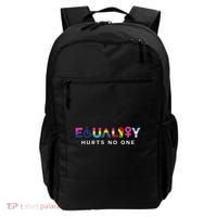 Equality Hurts No One LGBT Black Disabled  Right Kind Backpack thumb 0